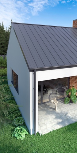 Architektoniczny minimalizm jest ciągle na topie - jak dopasować pokrycie dachu do prostej bryły
